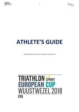 Athlete's Guide