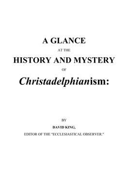 Christadelphianism