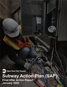 Subway Action Plan (SAP): Final After Action Report January 2020 SAP Final After Action Report January 2020 Background