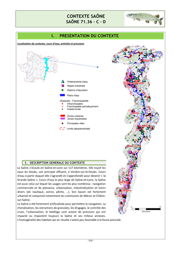 Contexte Saône Saône 71.36 – C - D