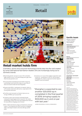 Retail Savills Research