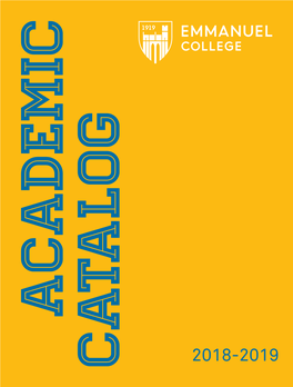 2018-2019 Academic Catalog.Pdf