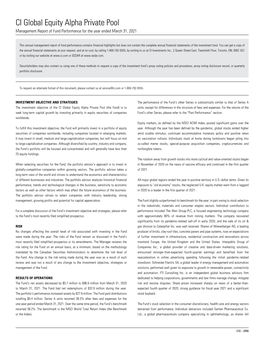 Annual Management Report of Fund Performance.Pdf