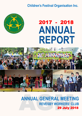 2017 - 2018 Annual Report