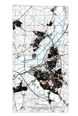 MAP REFERRED to in the DISTRICT of EAST NORTHAMPTONSHIRE Farndish (ELECTORAL CHANGES) ORDER 2007 SHEET 2 of 3