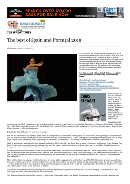 The Best of Spain and Portugal 2015