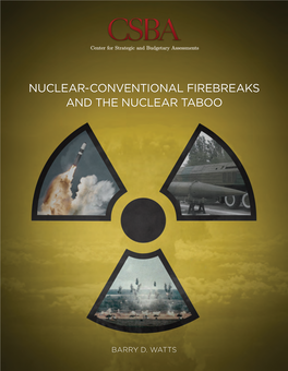 Nuclear-Conventional Firebreaks and the Nuclear Taboo