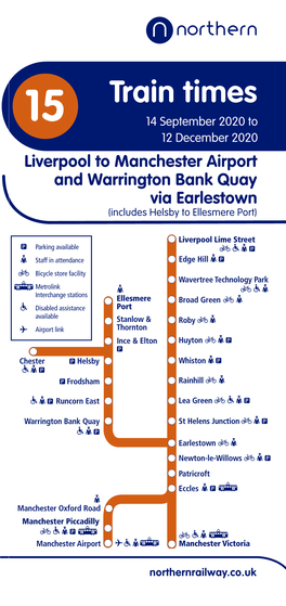 15 Train Times Liverpool to Manchester Airport