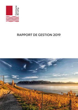 Préavis 1271/2020 Rapport De Gestion 2019