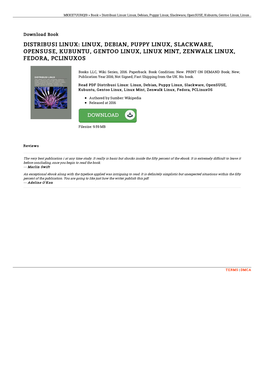 Download Ebook ~ Distribusi Linux: Linux, Debian, Puppy Linux