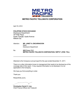 2011 Financial Statements