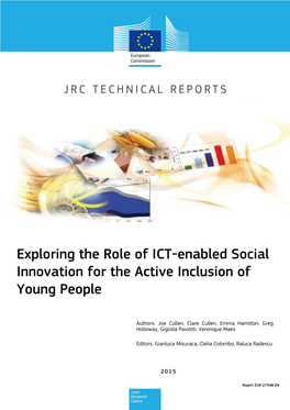 Exploring the Role of ICT-Enabled Social Innovation for the Active Inclusion of Young People