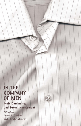 In the Company of Men: Male Dominance and Sexual Harassment