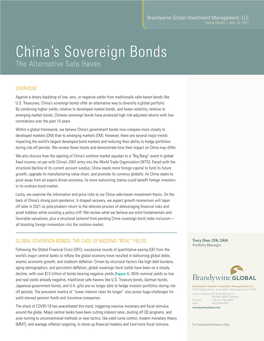 China's Sovereign Bonds