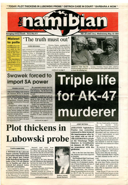 Plot Thickens in Lubowski Probe