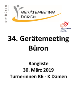 34. Gerätemeeting Büron