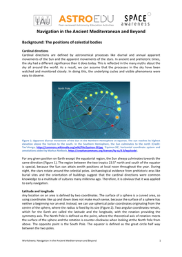 Navigation in the Ancient Mediterranean and Beyond