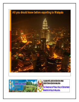 All You Should Know Before Exporting to Malaysia