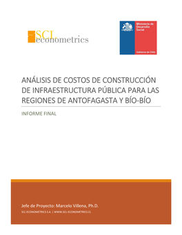 Costos Construccion Infraestructura Publica Antofagasta Y Bio