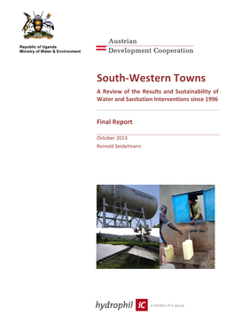 South-Western Towns a Review of the Results and Sustainability Of