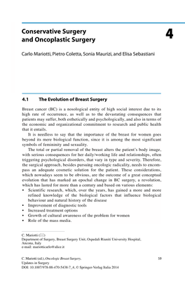 Mariotti 2014 Chapter Conservative Surgery and on Coplas