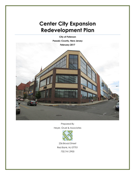 Center City Expansion Redevelopment Plan