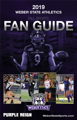 2019 Weber State Football Schedule