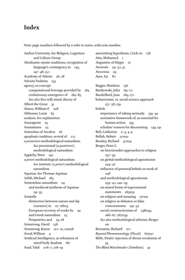 Page Numbers Followed by N Refer to Notes, with Note Number