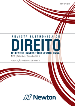 REVISTA ELETRÔNICA DE DIREITO DO CENTRO UNIVERSITÁRIO NEWTON PAIVA N.30 | Setembro / Dezembro 2016