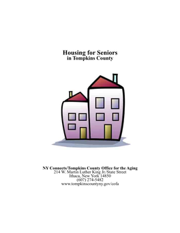 Housing for Seniors in Tompkins County