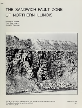 The Sandwich Fault Zone of Northern Illinois