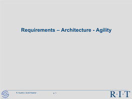 Requirements Engineering and Agile Methodology