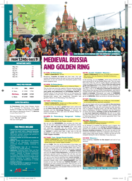 Medieval Russia and Golden Ring