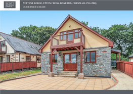Neptune Lodge, Upton Cross, Liskeard, Cornwall Pl14 5Bq Guide Price £300,000