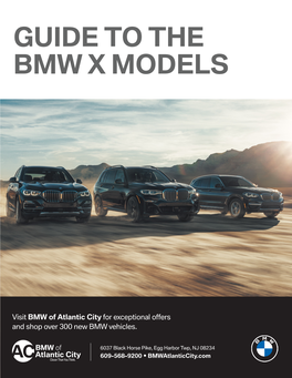 Guide to the Bmw X Models