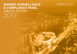 Market Surveillance & Compliance Panel Annual