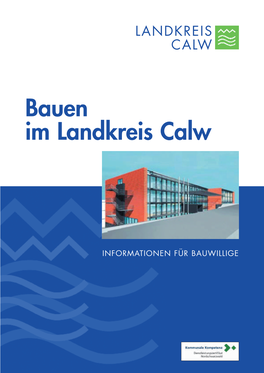 Bauen Im Landkreis Calw