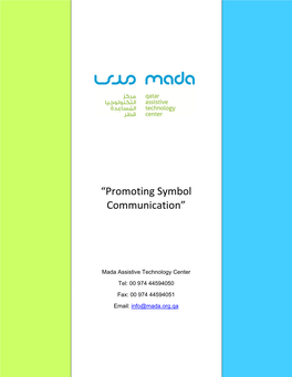 “Promoting Symbol Communication”