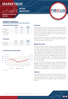 Marketbeat Retail Snapshot Bangkok,Thailand Q4 2019