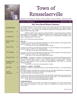 Town of Rensselaerville