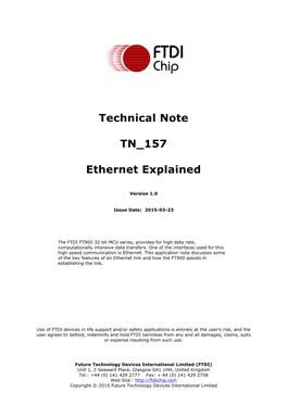Ethernet Explained