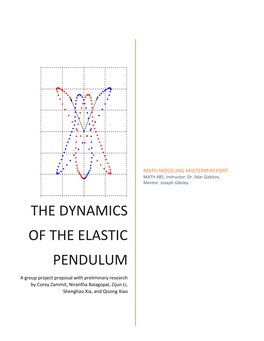 The Dynamics of the Elastic Pendulum