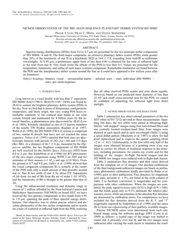 NICMOS Observations of the Pre-Main-Sequence Planetary