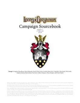 Camp Paign Sourcebook K