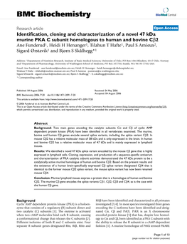 BMC Biochemistry Biomed Central