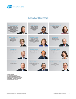 Board of Directors