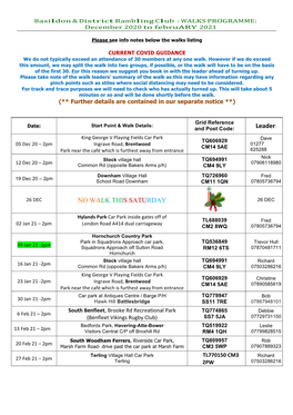 Walks Programme Dec20-Feb21