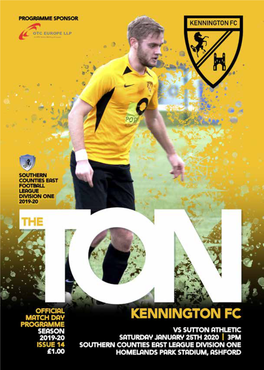 Kennington Vs Sutton 25 1 20.Indd