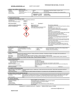 Trithioacetone 10% in Oh, Natural Natural Advantage