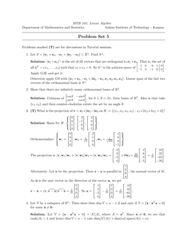 Problem Set 5